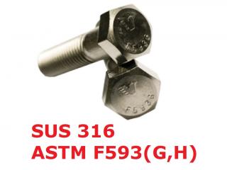 316 육각볼트(인치)