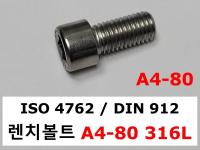 DIN 912 / ISO 4762 A4-80