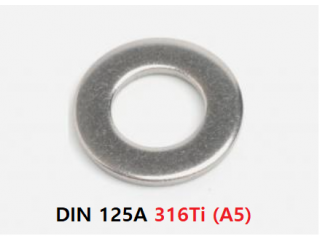 DIN 125A 316Ti(A5)