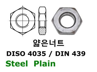 ISO 4035 / DIN 439 PLN