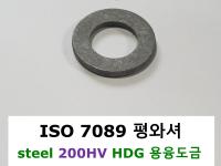 ISO 7089 steel 200HV HDG